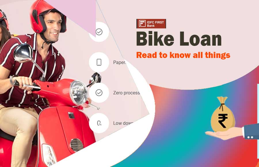 idfc bank two wheeler loan emi payment online