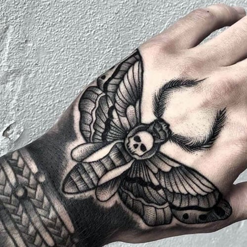 Hand Tattoo for men