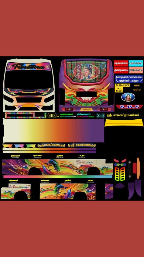 tamilnadu private bus livery Hd download