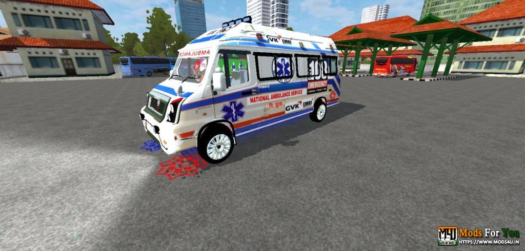 ambulance livery download bus simulator indonesia