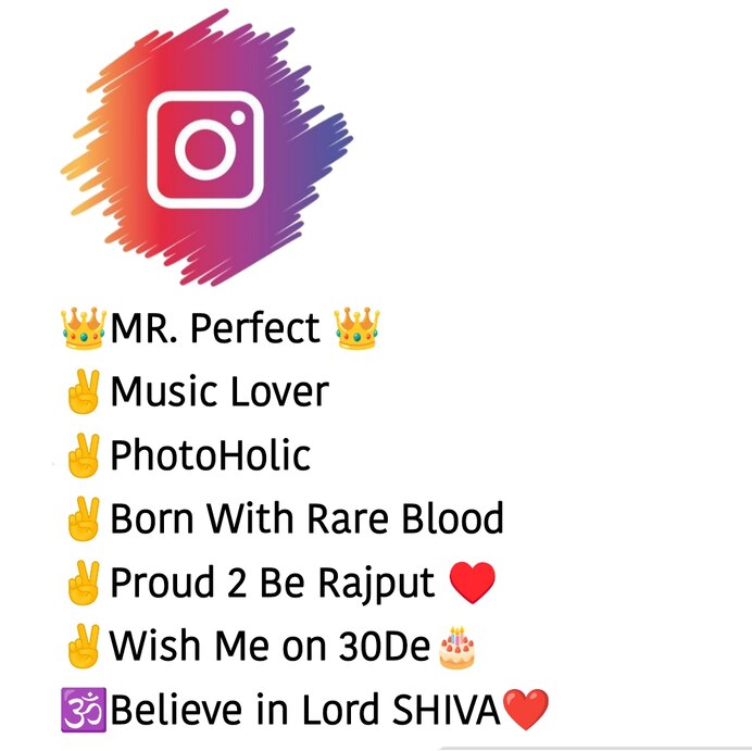 style bio for instagram