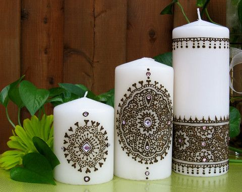 Decorative Candles return gifts