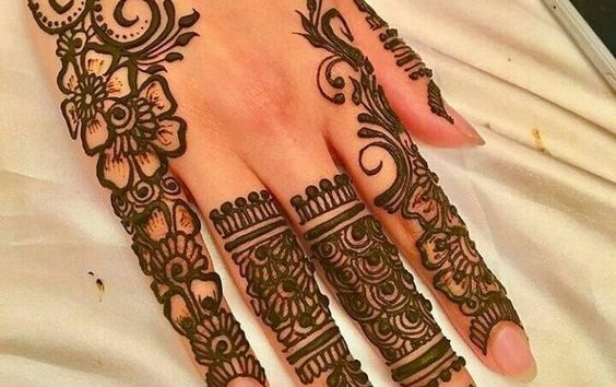 simple mehndi designs arabic