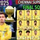 Chennai Super Kings Players List