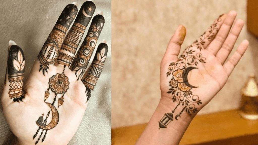 Cultural Symbols kids mehndi designs