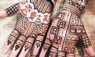 baby shower mehndi design​