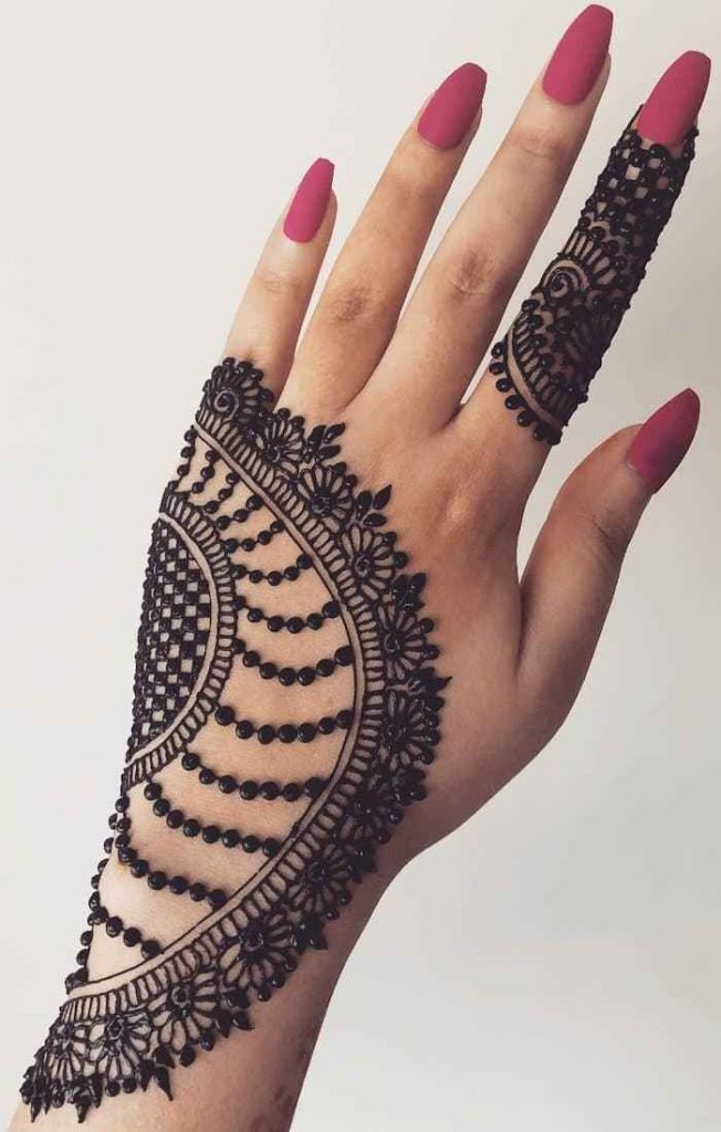arabic mehndi designs right hand