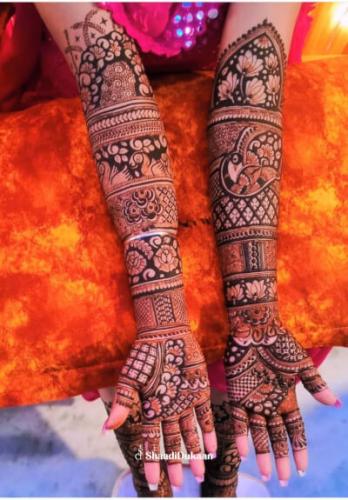 bridal mehndi designs for full hands and legs