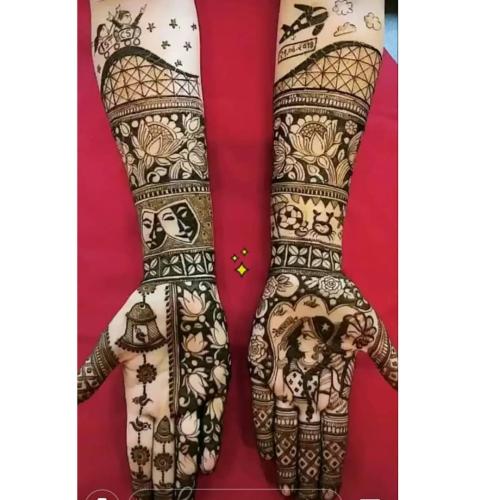 mehndi design for girl full hand